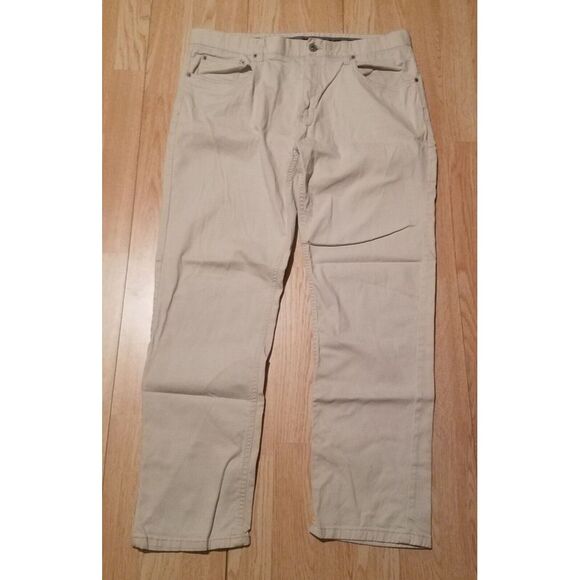Plugg Jeans Mens 36X30 White‎ Cotton Straight Fit - Picture 8 of 8